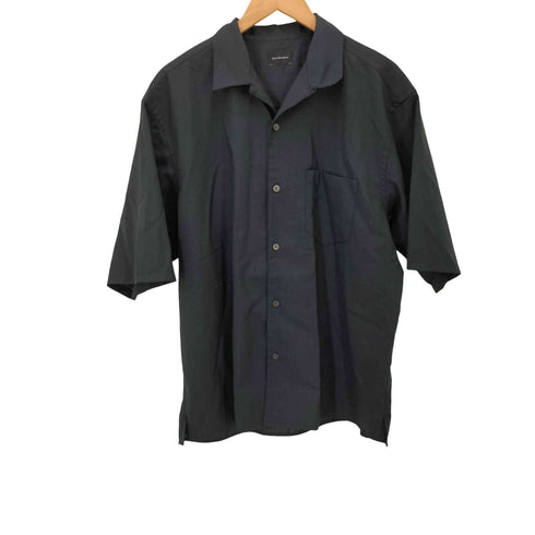 ユナイテッドアローズグリーンレーベルリラクシング UNITED ARROWS green label relaxing 24SS ウォッシャブルトロ ジャスト ルーズ オープンカラー シャツ ―マシンウォッシャブル メンズ JPN:L