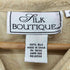 SILK BOUTIQUE 総柄シルクスキッパーブラウス レディース S