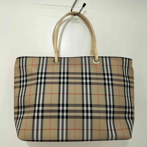 バーバリーロンドン BURBERRY LONDON イタリア製 ノバチェック トートバッグ レディース
