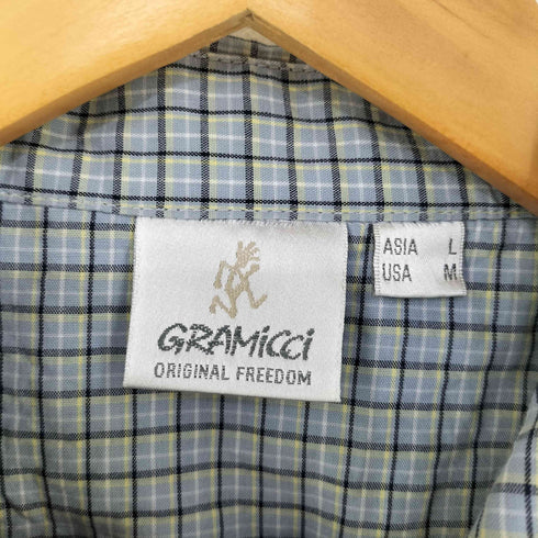 グラミチ GRAMICCI ZIP UP WAVE SHIRT メンズ JPN:L
