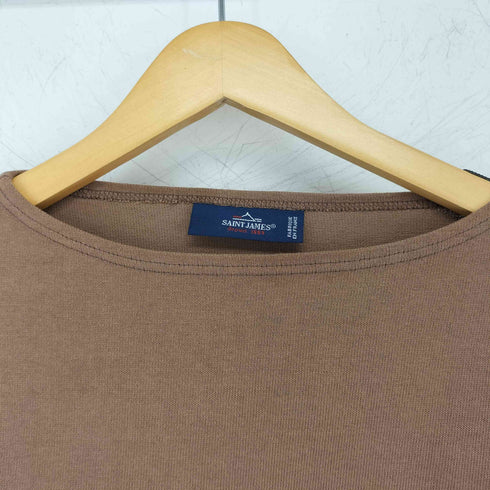 セントジェームス SAINT JAMES ボートネック 半袖Tシャツ メンズ US:36
