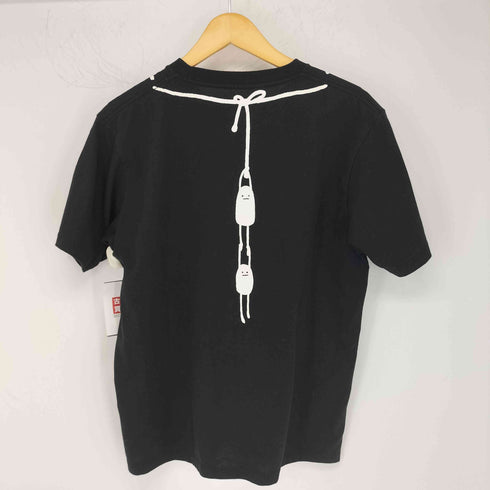 デザインティーシャツストアグラニフ Design Tshirts Store graniph ぶら下がりイラストTシャツ メンズ JPN:S