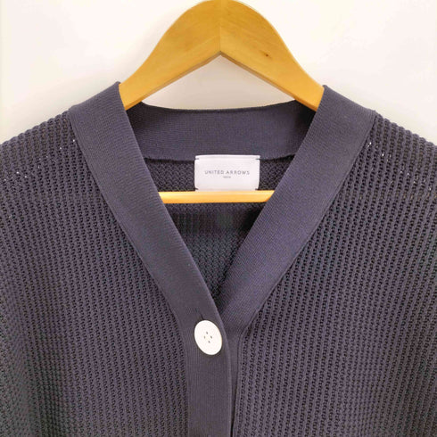 ユナイテッドアローズ UNITED ARROWS 25SS メッシュ Vネック カーディガン レディース FREE