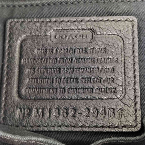 コーチ COACH レザー ショルダーバッグ メンズ