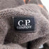 シーピーカンパニー C.P.COMPANY 00s イタリア製 カシミヤ混 ウール ボーダー ダブル ニットカーディガン レディース 44