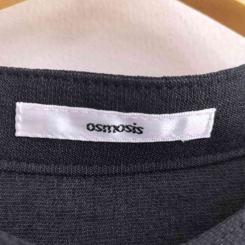 オズモーシス OSMOSIS 25ss タックワイドビッグブラウス レディース ONE SIZE