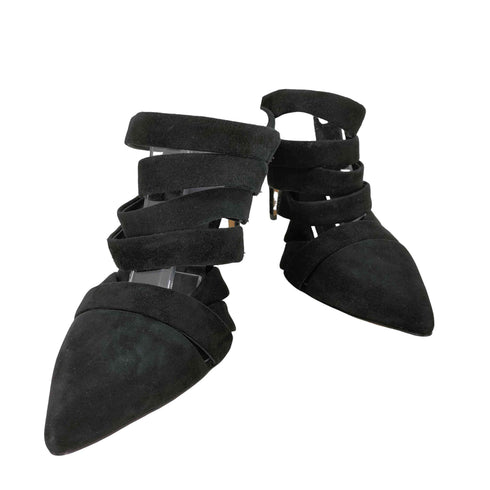 アレキサンダーワン Alexander Wang スエードストラップヒールパンプス レディース EUR:37