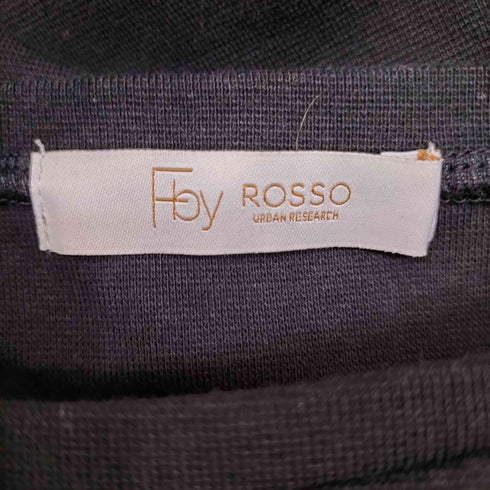エフバイロッソアーバンリサーチ F by ROSSO URBAN RESEARCH 25ss UR TECH ひやサラクール コクーンフレアチュニックTシャツ レディース FREE