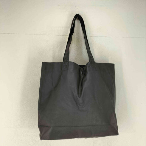 ヨウジヤマモト Yohji Yamamoto シグネチャーロゴカウレザートートバッグ レディース ONE SIZE