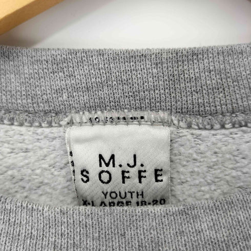 90S USA製 カレッジロゴ Vガゼット クルーネック スウェット メンズ import:XL