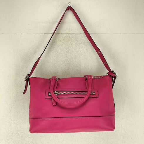 コーチ COACH オールレザーショルダーバッグ レディース