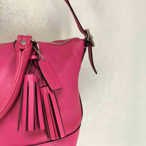 コーチ COACH オールレザーショルダーバッグ レディース