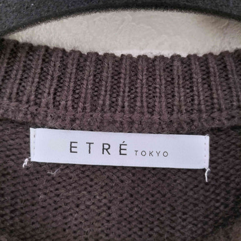 エトレトウキョウ ETRE TOKYO フーディーストールニットロングワンピース レディース FREE