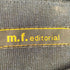 エムエフエディトリアル M.F.EDITORIAL 背抜き テーラードジャケット & スカート & スラックス セット レディース S