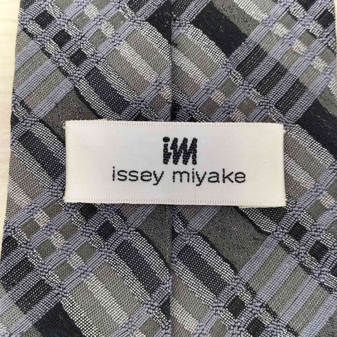 アイムプロダクトイッセイミヤケ im product ISSEY MIYAKE シルク100% 総柄ネクタイ メンズ