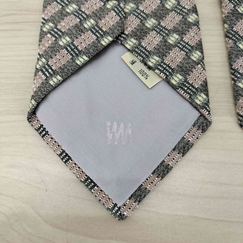 アイムプロダクトイッセイミヤケ im product ISSEY MIYAKE シルク100% 総柄ネクタイ メンズ