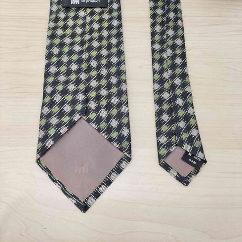 アイムプロダクトイッセイミヤケ im product ISSEY MIYAKE シルク100% 総柄ネクタイ メンズ