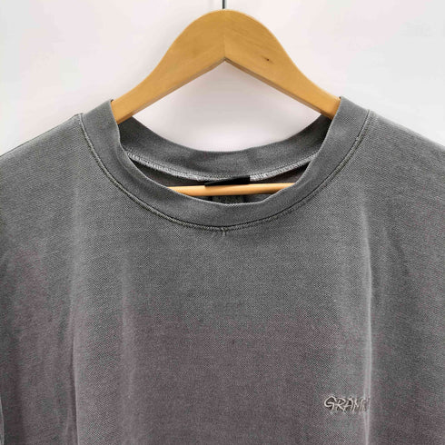 グラミチ GRAMICCI 90s USA製 クルーネック 刺繍Tシャツ メンズ import:XL