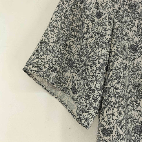メーカーズシャツカマクラ Makers Shirt 鎌倉 総柄 S/S ブラウス レディース 88