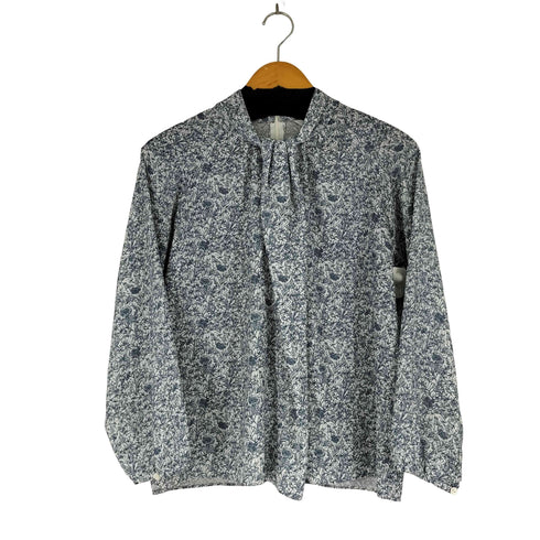 メーカーズシャツカマクラ Makers Shirt 鎌倉 総柄 L/S ブラウス レディース 38