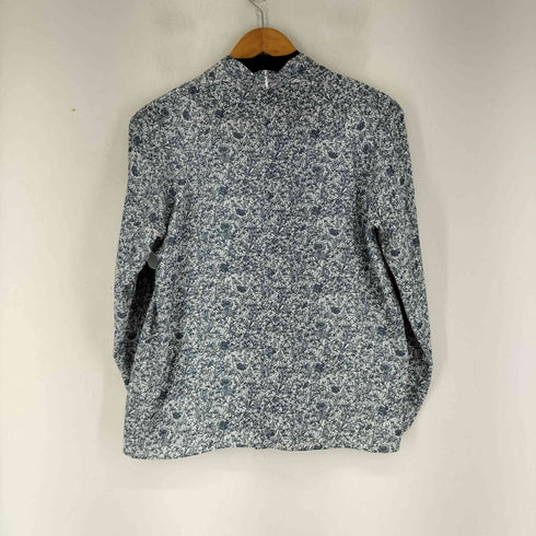 メーカーズシャツカマクラ Makers Shirt 鎌倉 総柄 L/S ブラウス レディース 38