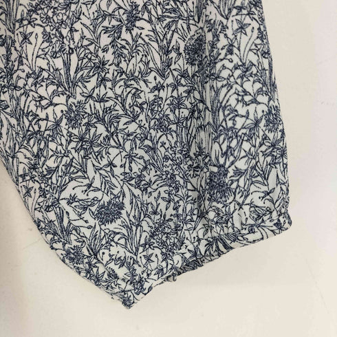 メーカーズシャツカマクラ Makers Shirt 鎌倉 総柄 L/S ブラウス レディース 38