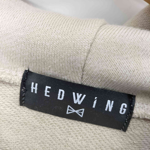 HEDWING 両面プリント プルオーバーパーカー レディース
