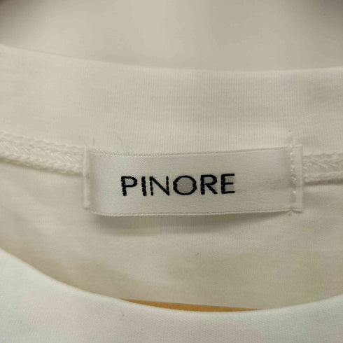 ピノーレ PINORE 切替 クルーネック Tシャツ レディース 40