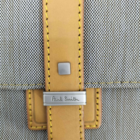 ポールスミス Paul Smith レザー キャンバス 2WAY ビジネスバッグ メンズ