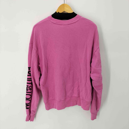 エックスガール X-girl フロントロゴワッペン SWEATTOP レディース JPN:1