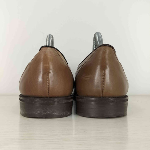 ギラロッシュ Guy Laroche 型押し 切替 タッセルローファー メンズ 25 1/2 EEE