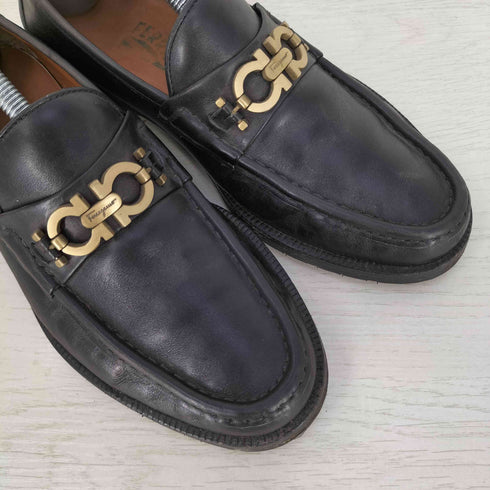 サルヴァトーレフェラガモ Salvatore Ferragamo イタリア製 ガンチーニ ビット ローファー メンズ EE 7