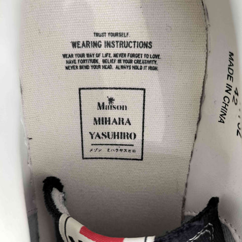メゾンミハラヤスヒロ Maison MIHARA YASUHIRO BLAKEY VL OG Sole Canvas Low-top Sneaker ブレイキー キャンバスロー メンズ JPN:42