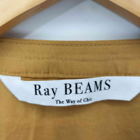 レイビームス Ray BEAMS キーネック パフスリーブ ワンピース レディース