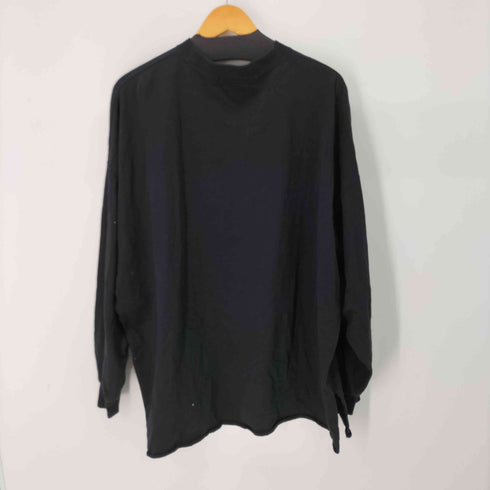 ミルクフェド MILKFED. L/S フロントロゴプリントクルーネックTシャツ メンズ ONE SIZE