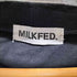 ミルクフェド MILKFED. L/S フロントロゴプリントクルーネックTシャツ メンズ ONE SIZE