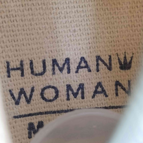 ヒューマンウーマン HUMAN WOMAN 別注 キャンバス スニーカー レディース 7U / S