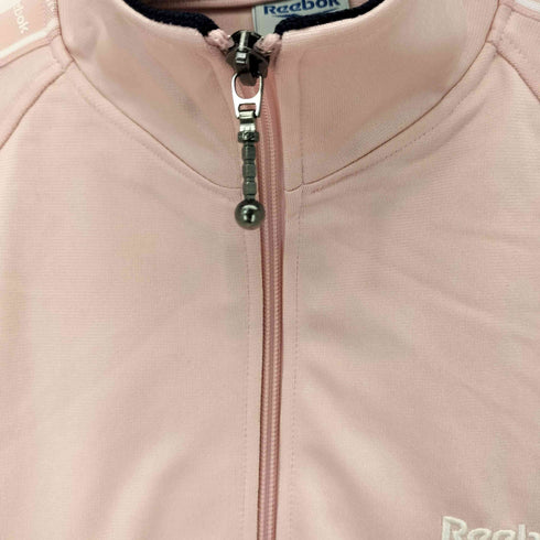 リーボック Reebok フロント刺繍ジップアップジャケット レディース import:L