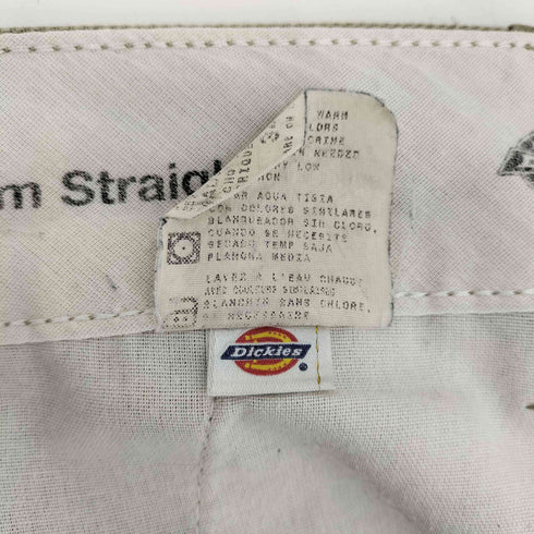 ディッキーズ Dickies 90-00S Slim Straight ワークチノパンツ メンズ 34×32