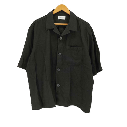 MALENKII オーバーサイズS/S開襟シャツジャケット メンズ