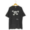 VALENTO 吹き出し プリント クルーネック Tシャツ メンズ import:XL
