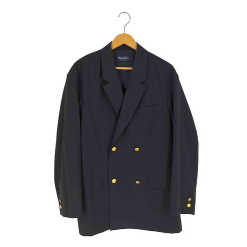ジムフレックス GYMPHLEX ウールトロピカル ダブルブレストブレザー SOLID MEN メンズ