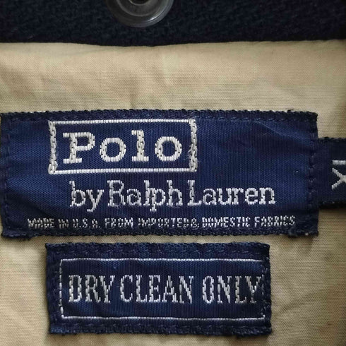 ポロバイラルフローレン Polo by RALPH LAUREN 80-90s USA製 ポニー刺繍 ブルゾン スウィングトップ メンズ レディース:XL