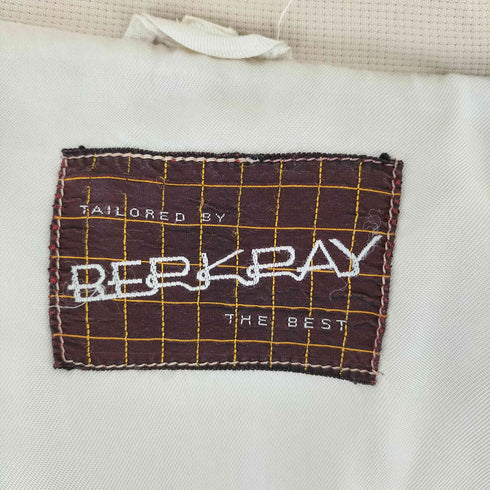 berkray ピンロックconmar レーヨン ジャケット メンズ