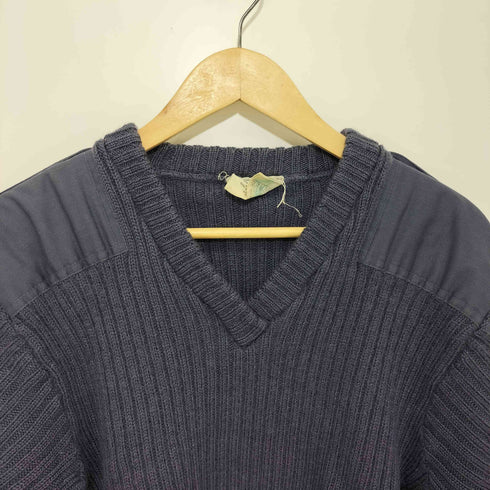 britishnavy JERSEY MANS HEAVY BLUE GREY イギリス海軍 コマンドセーター メンズ 106CM