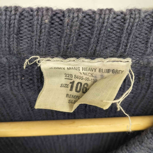 britishnavy JERSEY MANS HEAVY BLUE GREY イギリス海軍 コマンドセーター メンズ 106CM