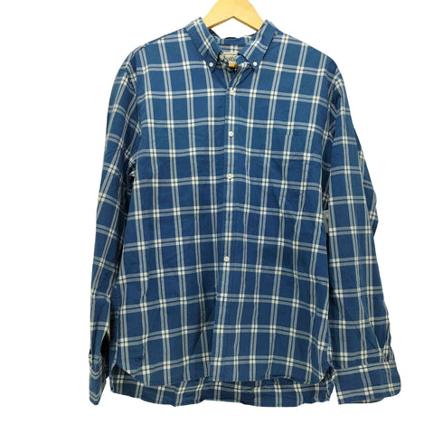 ジェイクルー J.CREW 00S ギンガムチェック L/S ボタンダウンシャツ メンズ import:XL