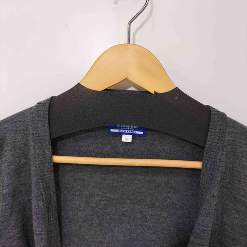 バーバリーブルーレーベル BURBERRY BLUE LABEL 七分丈 短丈 ウールカーディガン レディース EUR:38