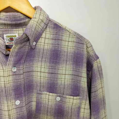 fredymac オンブレチェック L/S ネルシャツ メンズ
