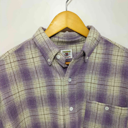 fredymac オンブレチェック L/S ネルシャツ メンズ